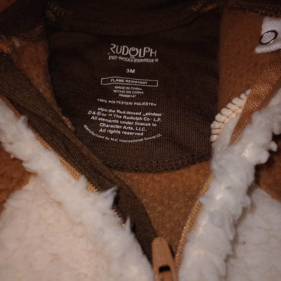 INFANT REINDEER OUTFIT - Picture 6 of 10